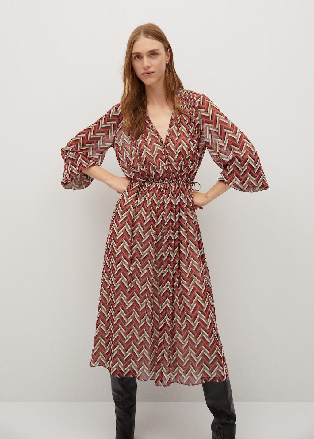 Ethnic print dress - Laurel Morgan