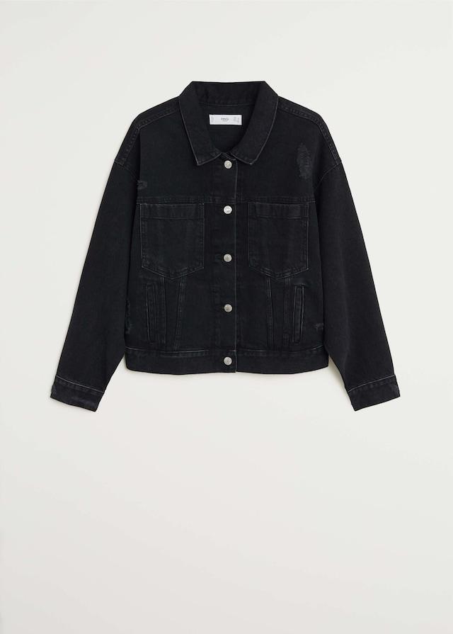 Faded denim jacket - Laurel Morgan