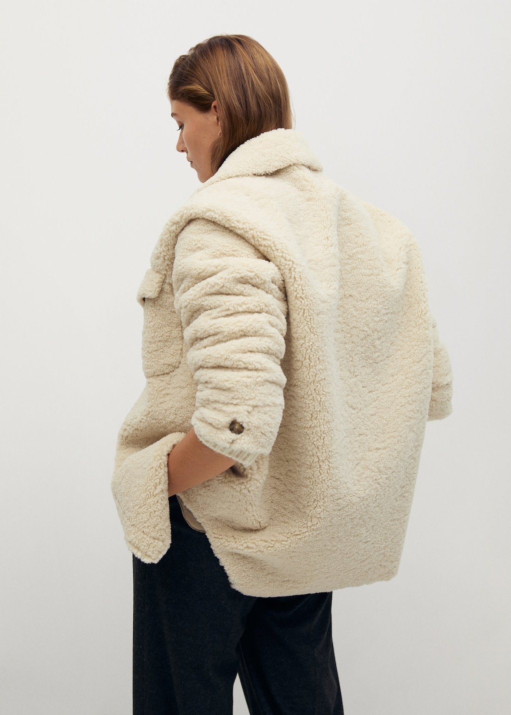 Faux shearling jacket - Laurel Morgan