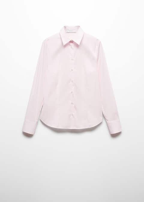 Fitted cotton shirt - Laurel Morgan