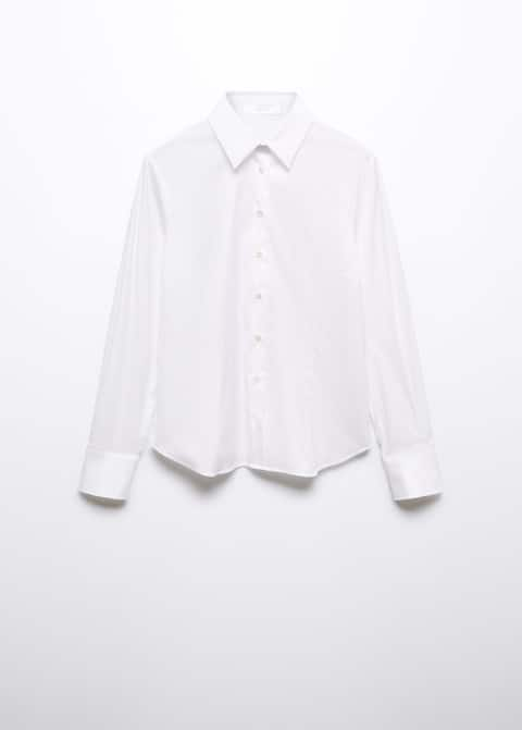 Fitted cotton shirt - Laurel Morgan