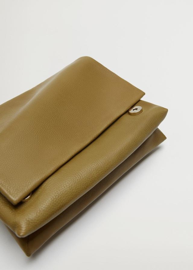 Flap leather bag - Laurel Morgan