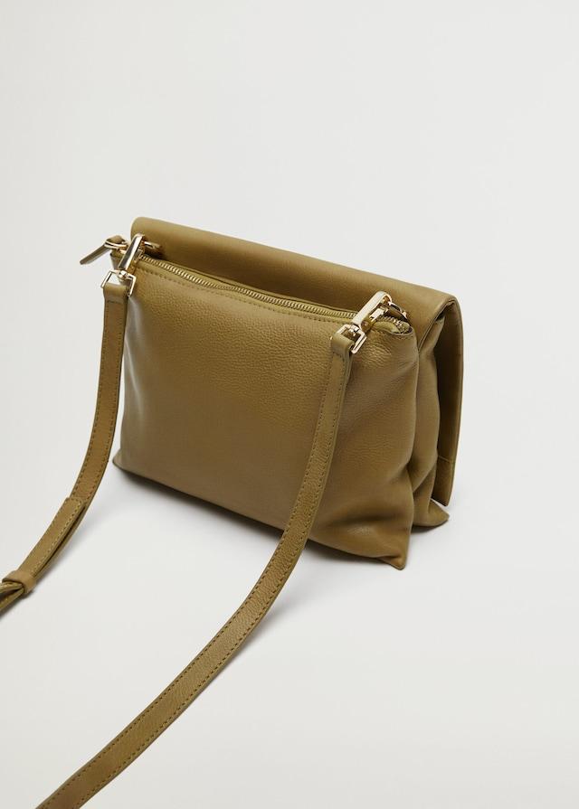 Flap leather bag - Laurel Morgan