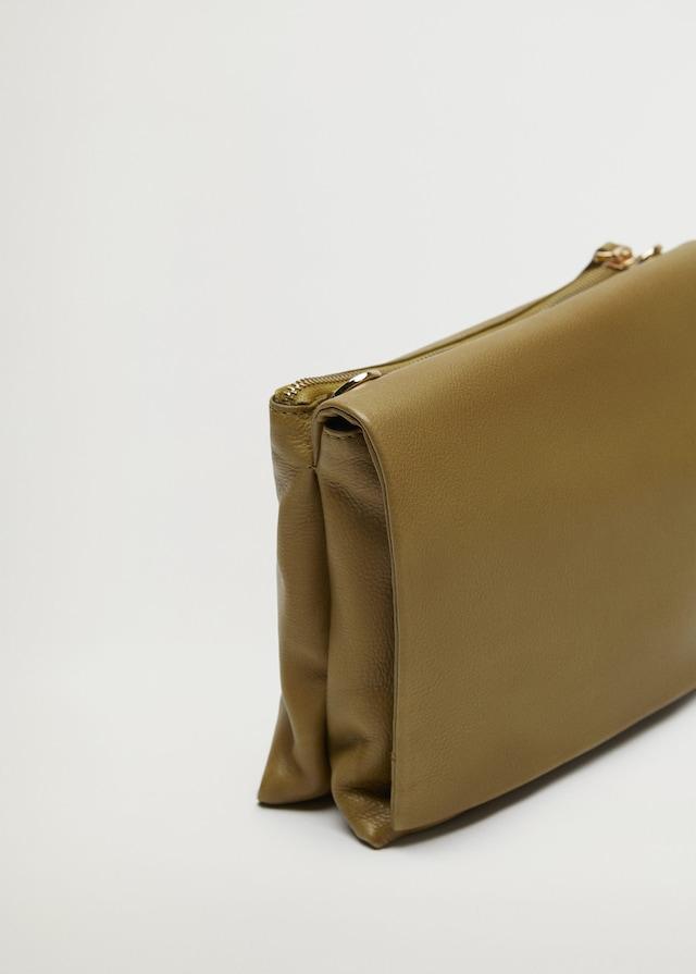 Flap leather bag - Laurel Morgan