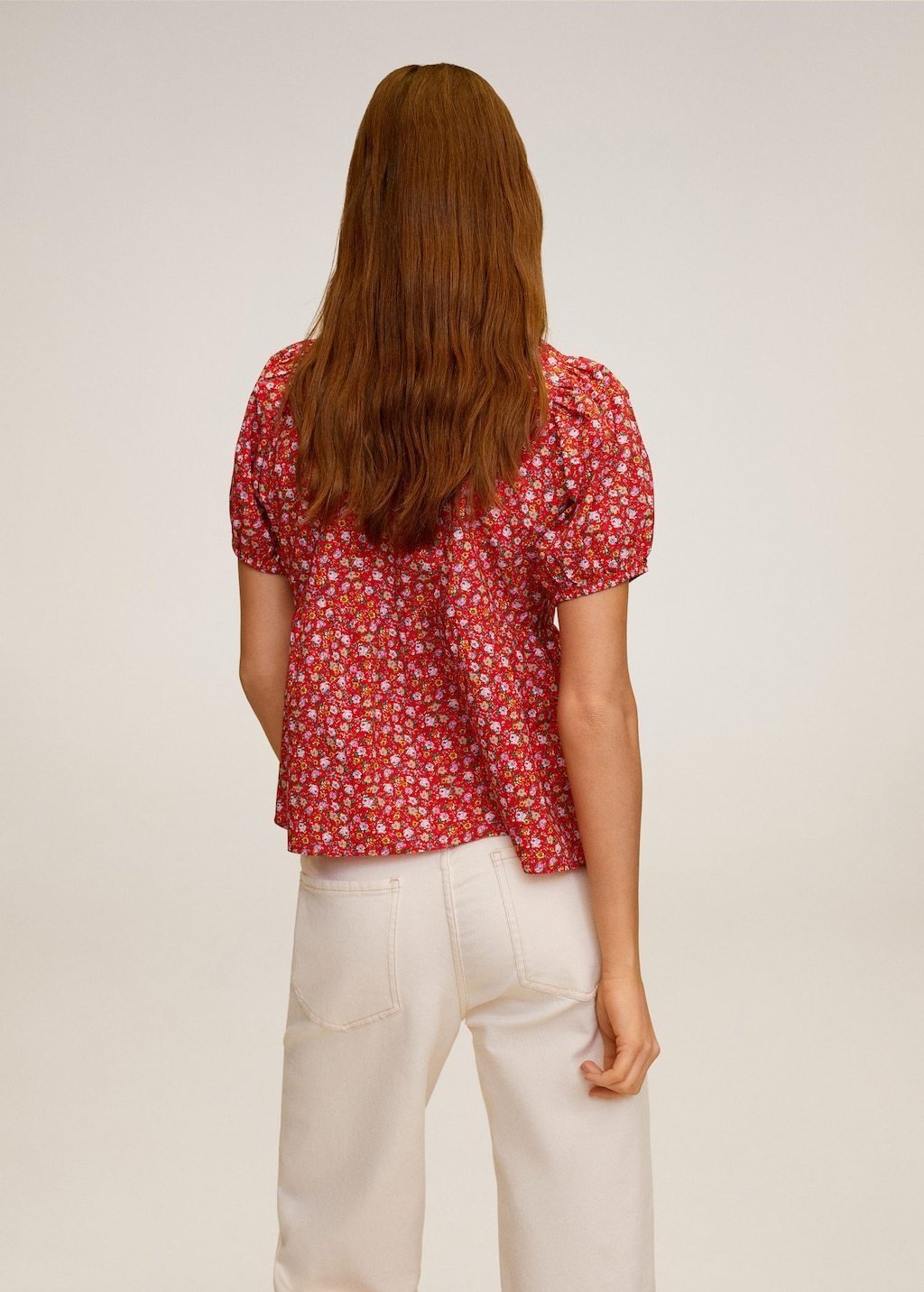 Floral cotton blouse - Laurel Morgan