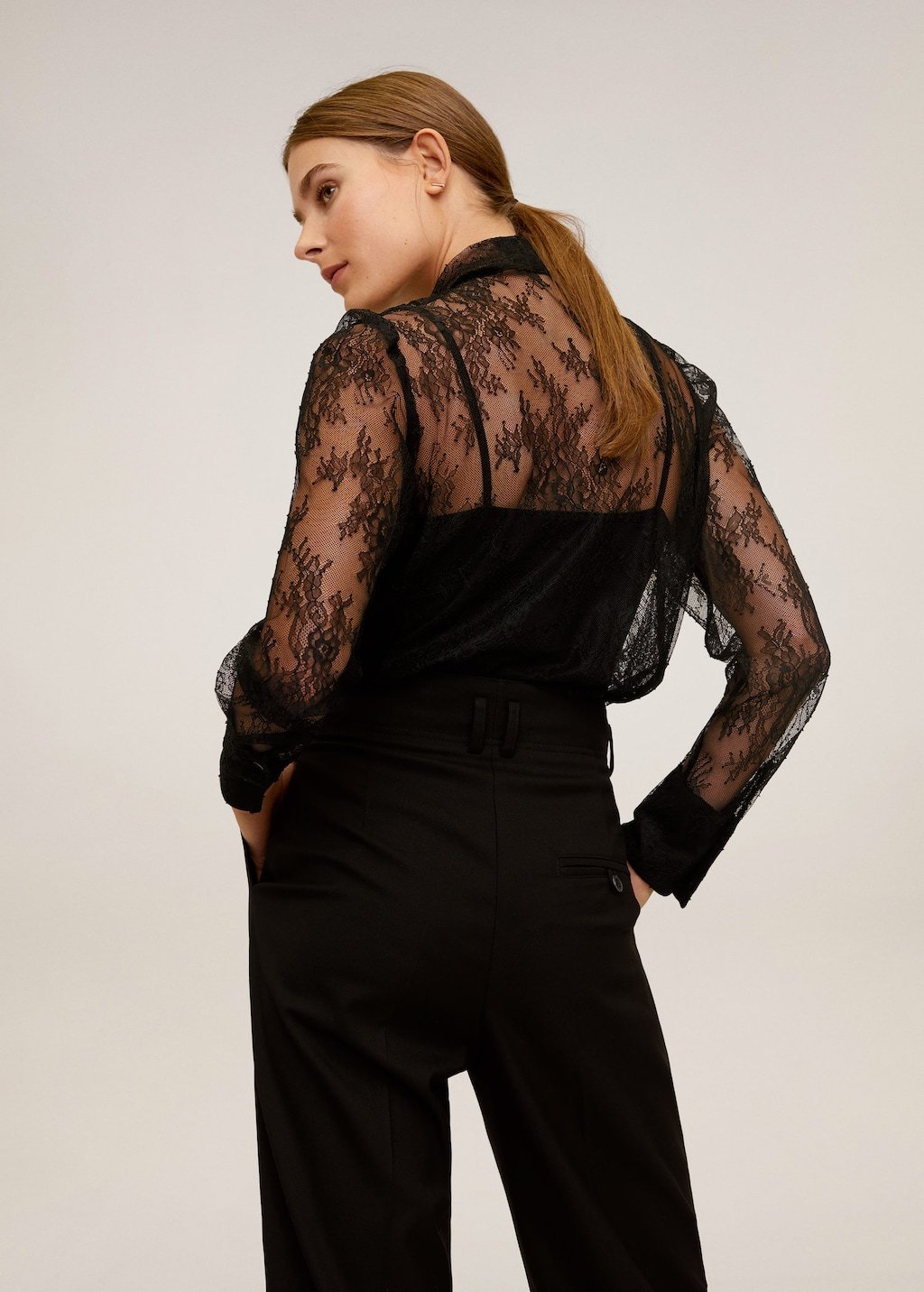 Floral lace blouse - Laurel Morgan