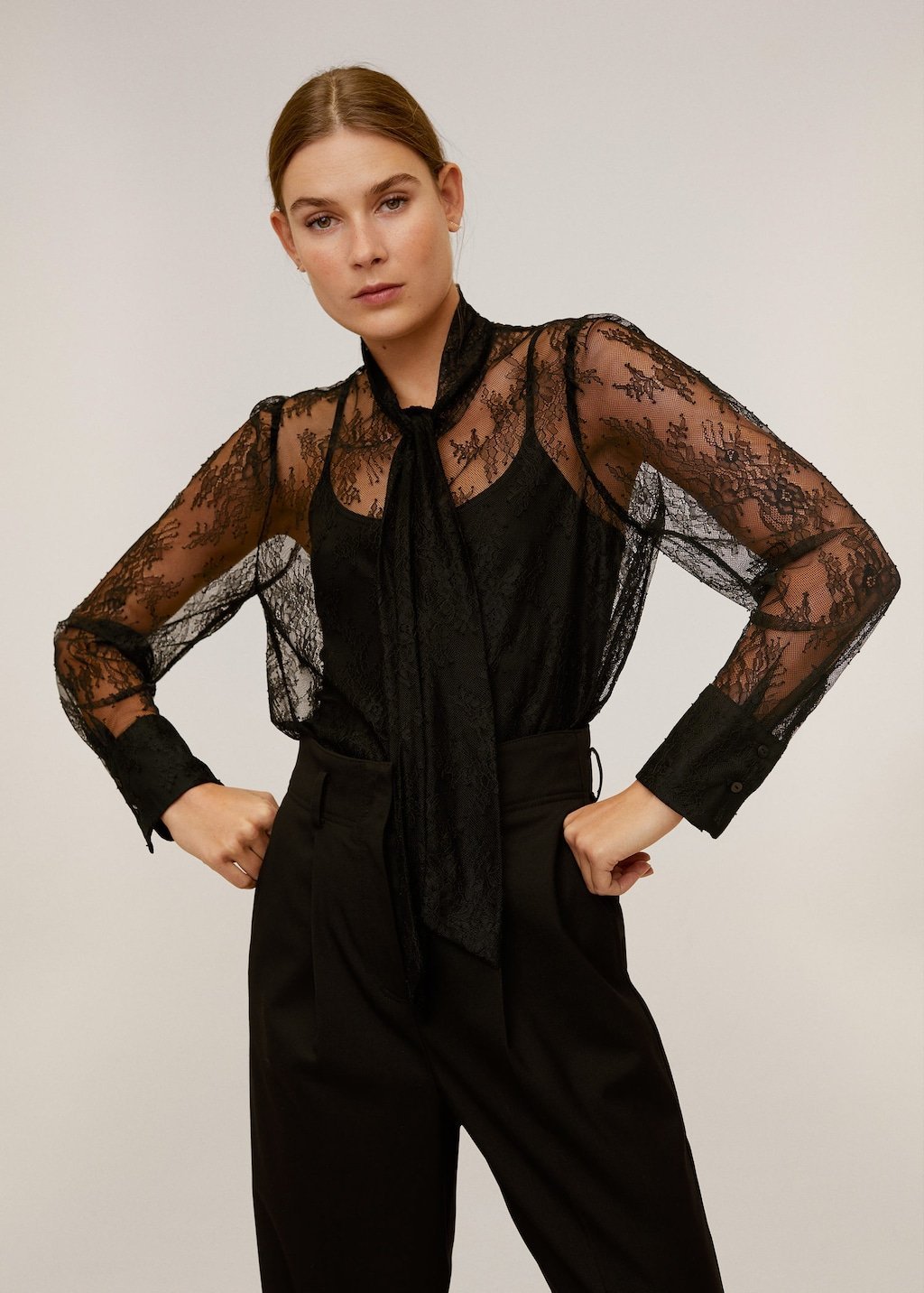 Floral lace blouse - Laurel Morgan