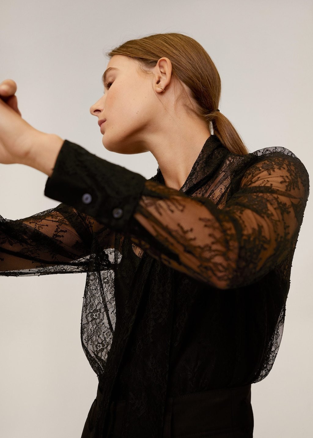 Floral lace blouse - Laurel Morgan