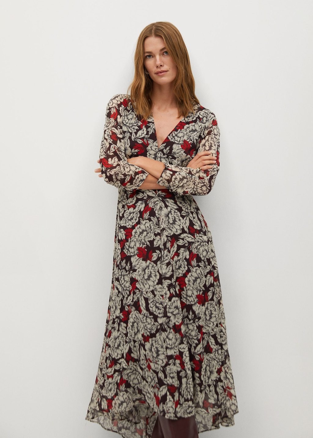 Floral pattern dress - Laurel Morgan