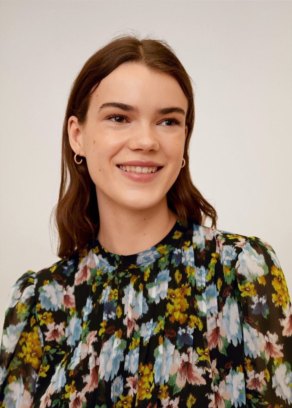 Floral print blouse - Laurel Morgan