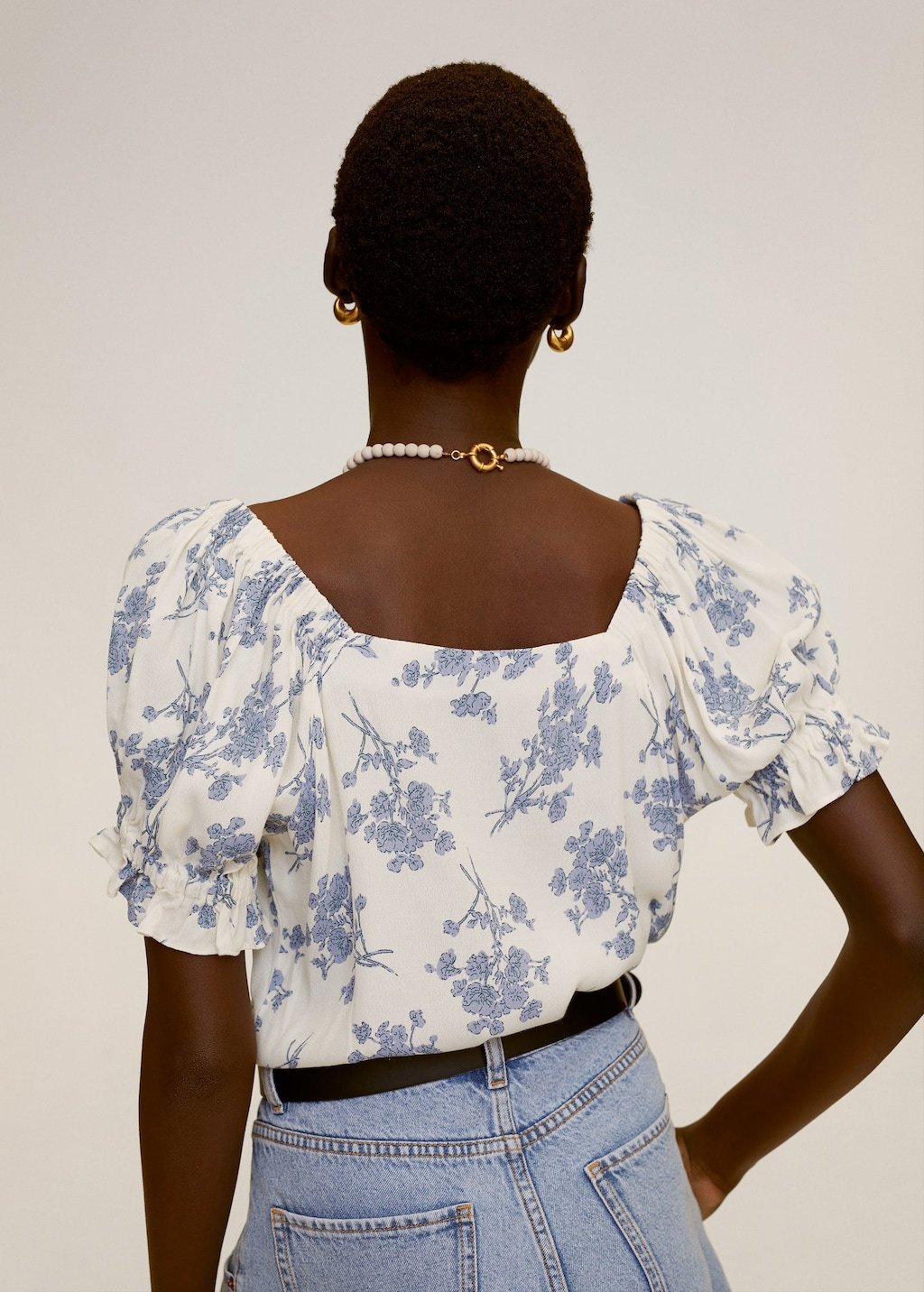 Floral print blouse - Laurel Morgan