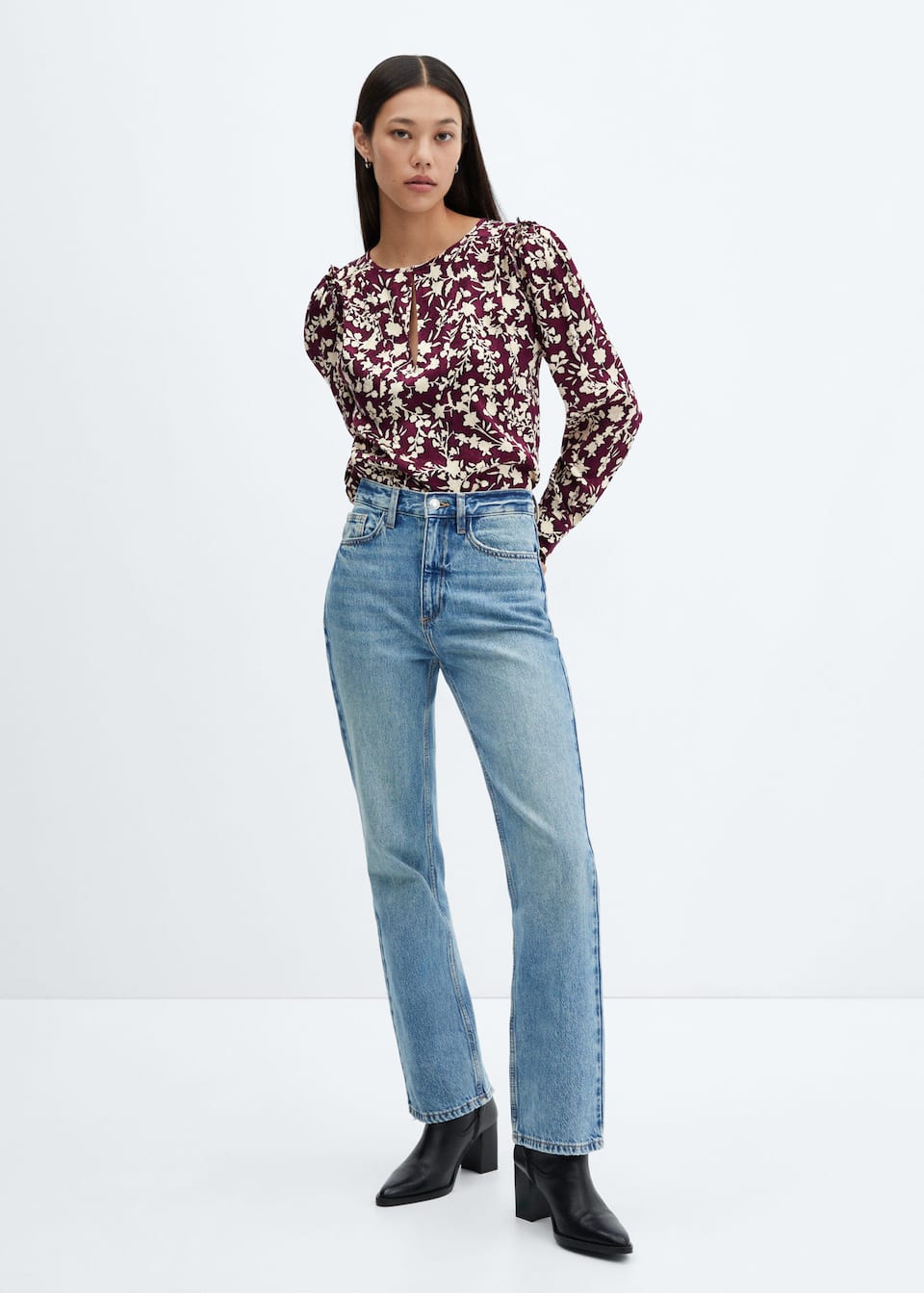 Floral print blouse - Laurel Morgan