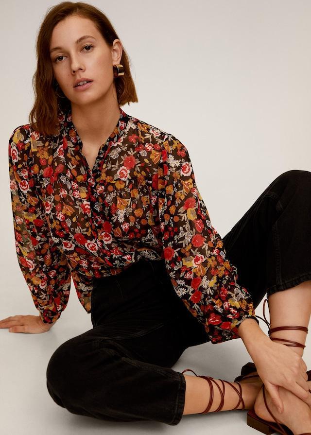 Floral print blouse - Laurel Morgan