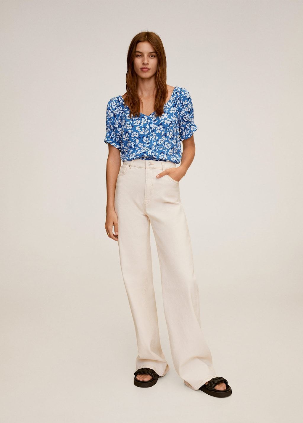 Floral print blouse - Laurel Morgan