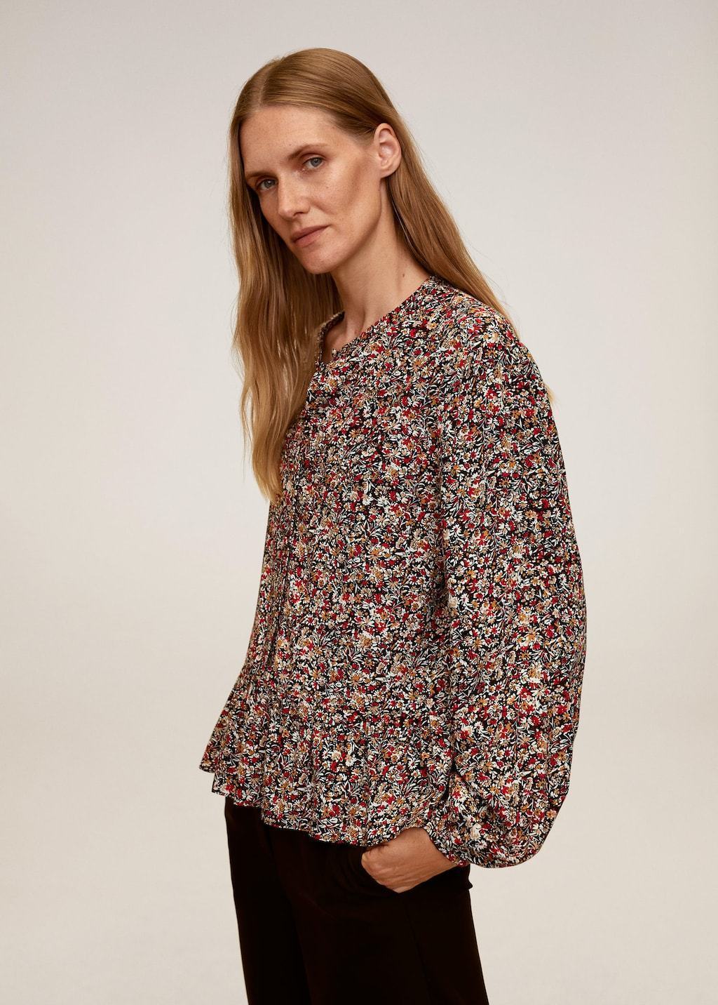 Floral print blouse - Laurel Morgan