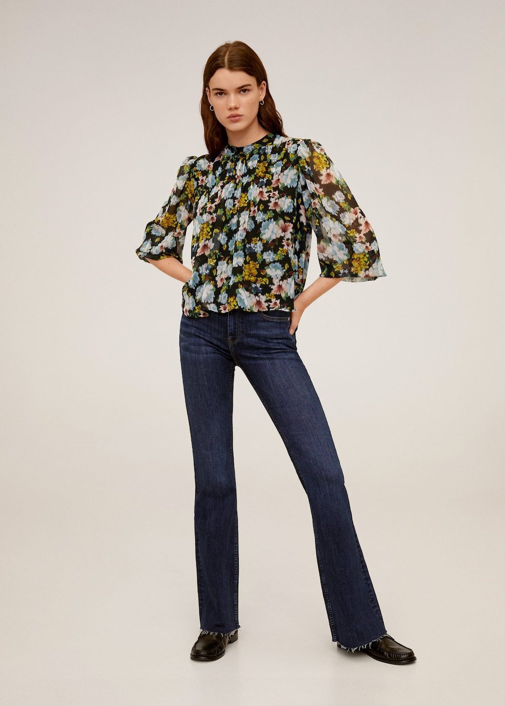 Floral print blouse - Laurel Morgan