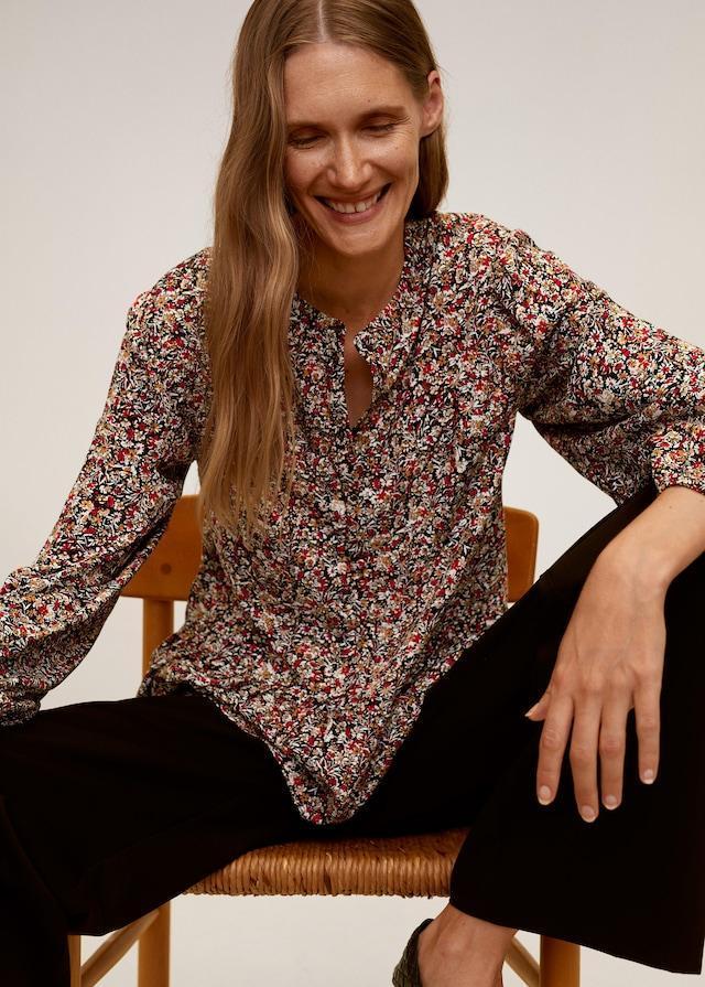 Floral print blouse - Laurel Morgan