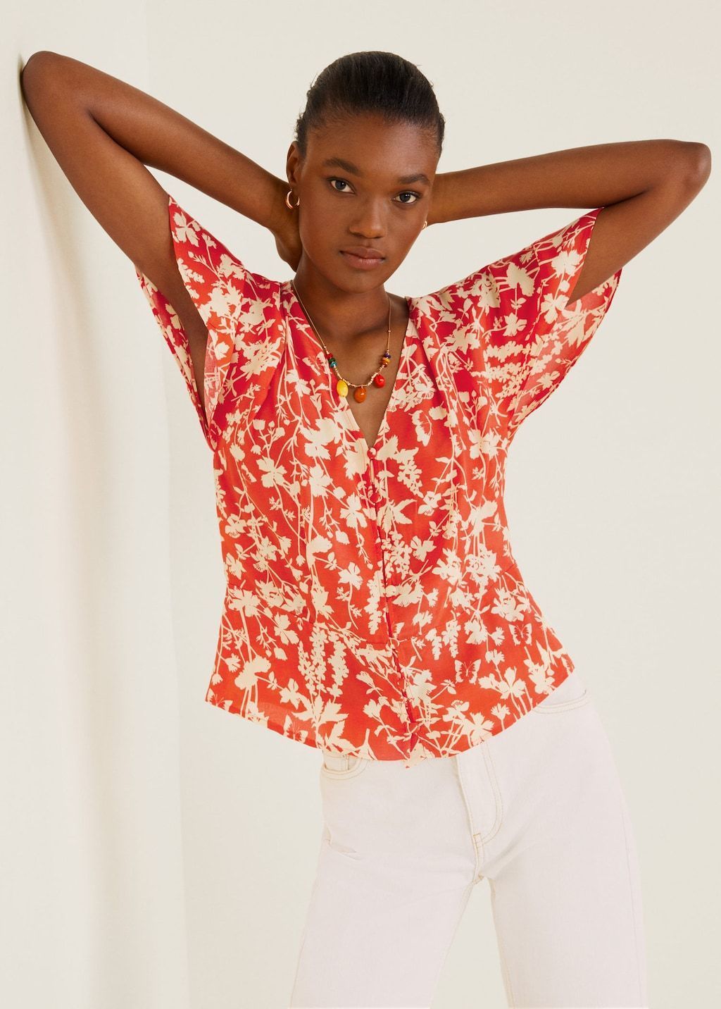 Floral print blouse - Laurel Morgan