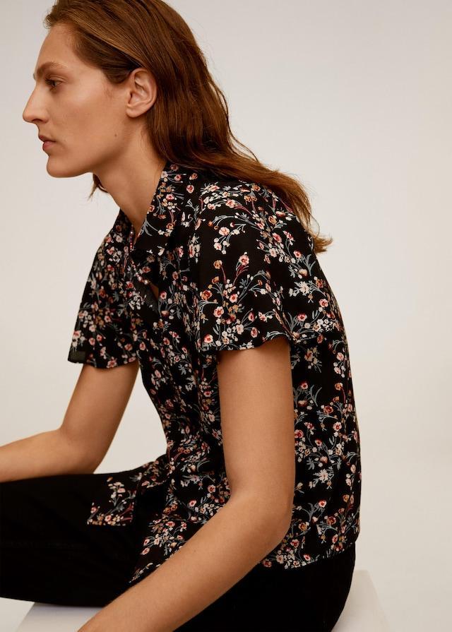 Floral print blouse - Laurel Morgan