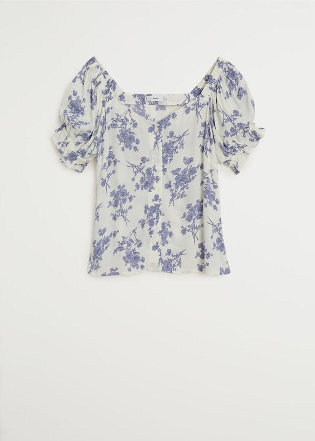 Floral print blouse - Laurel Morgan