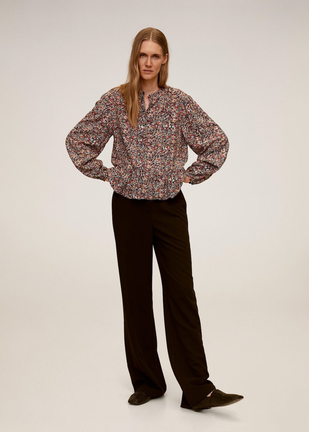 Floral print blouse - Laurel Morgan