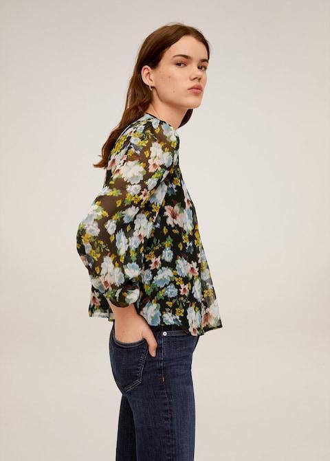 Floral print blouse - Laurel Morgan