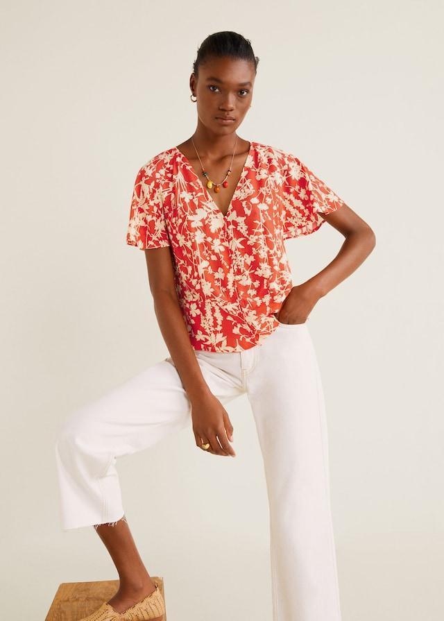 Floral print blouse - Laurel Morgan