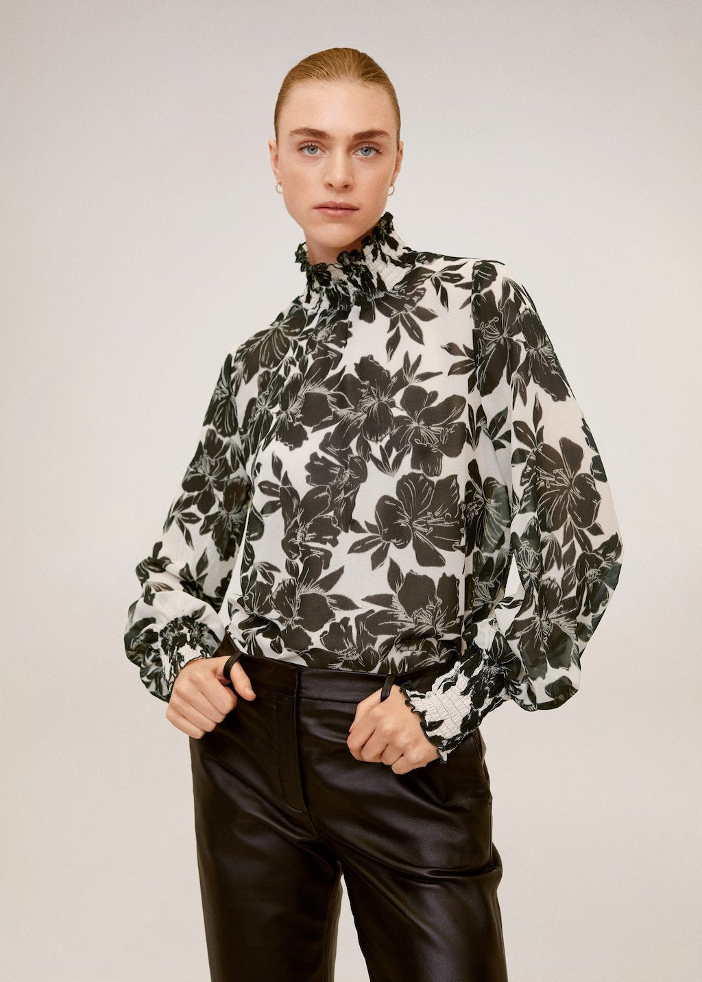 Floral print blouse - Laurel Morgan