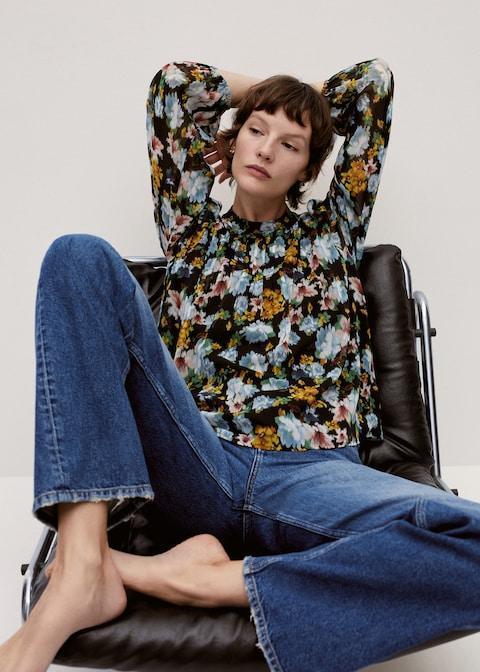 Floral print blouse - Laurel Morgan