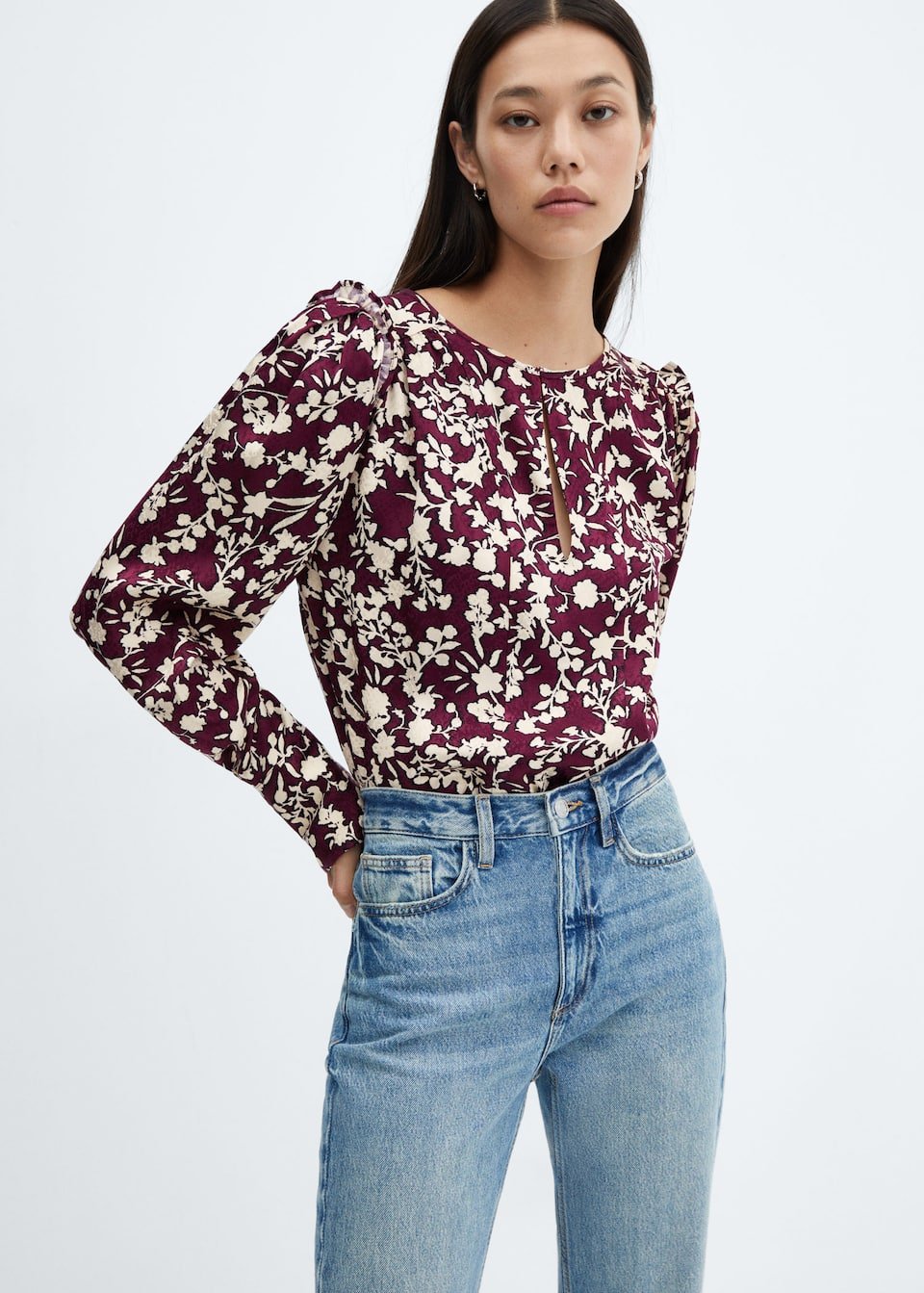 Floral print blouse - Laurel Morgan