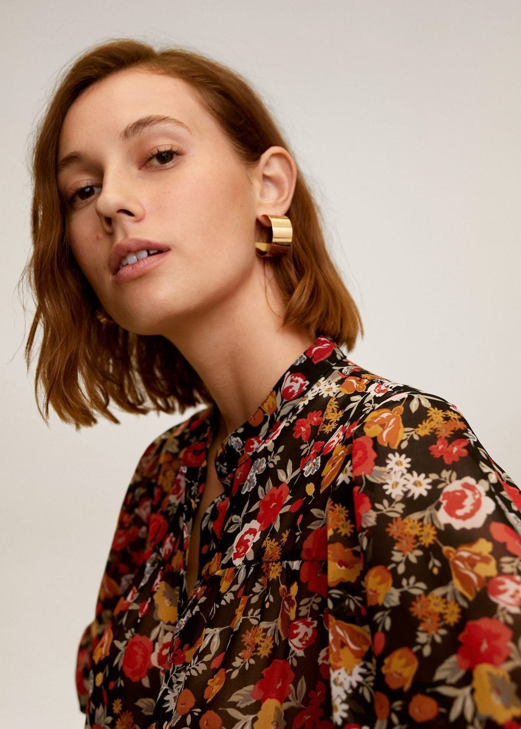 Floral print blouse - Laurel Morgan