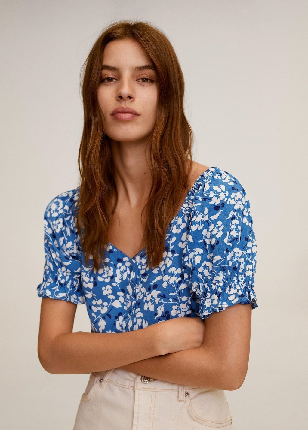 Floral print blouse - Laurel Morgan