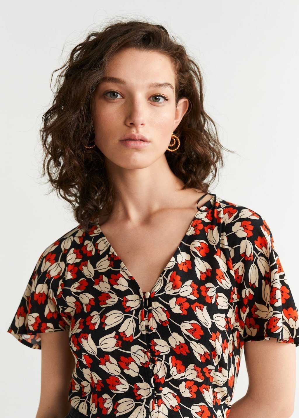 Floral print blouse - Laurel Morgan