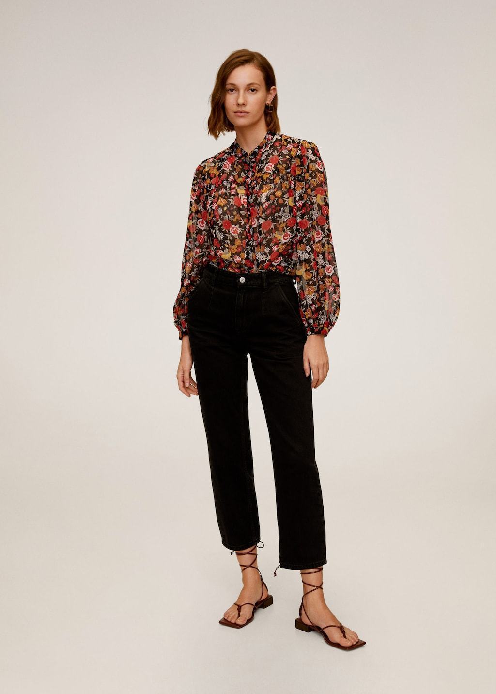 Floral print blouse - Laurel Morgan