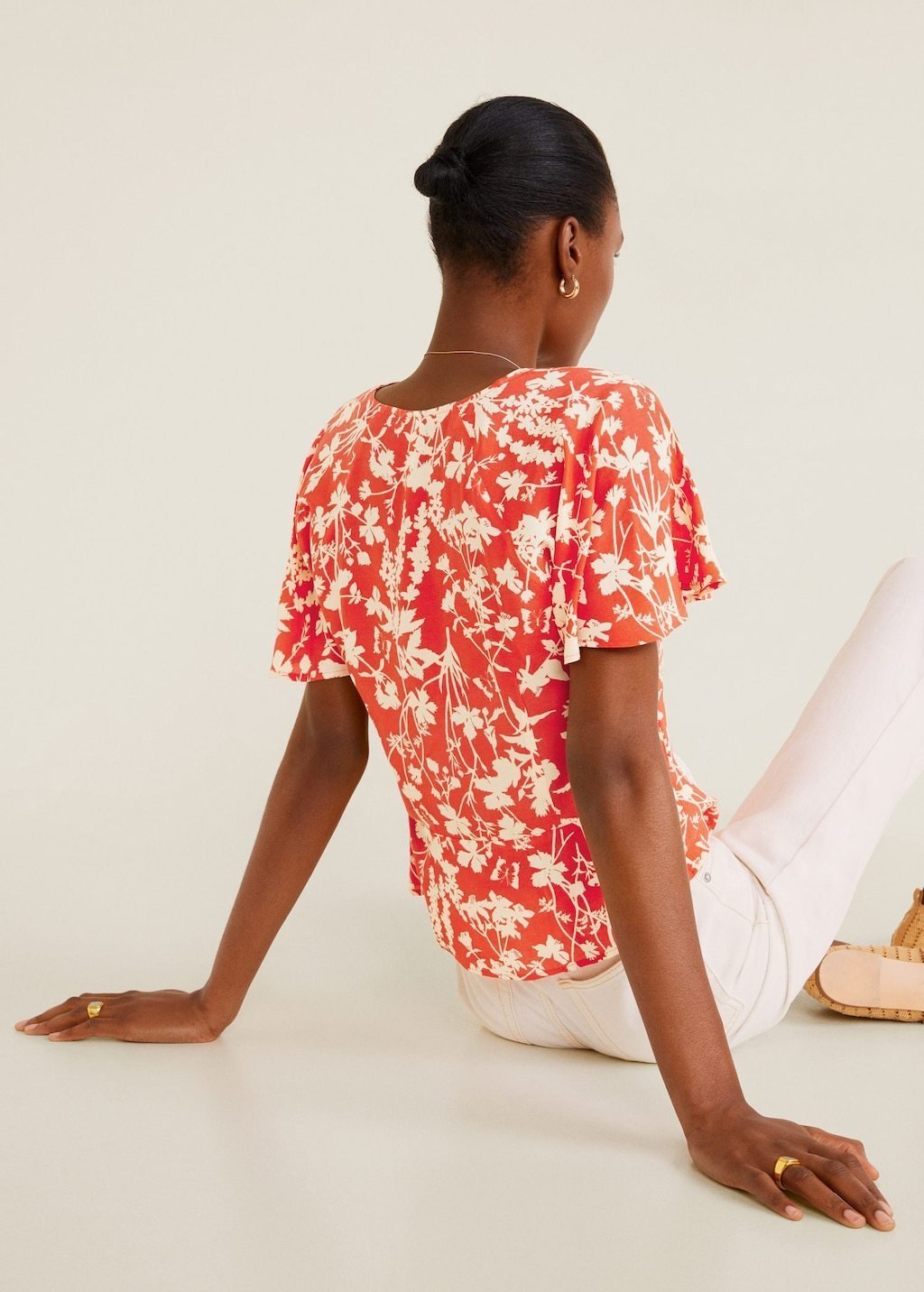 Floral print blouse - Laurel Morgan