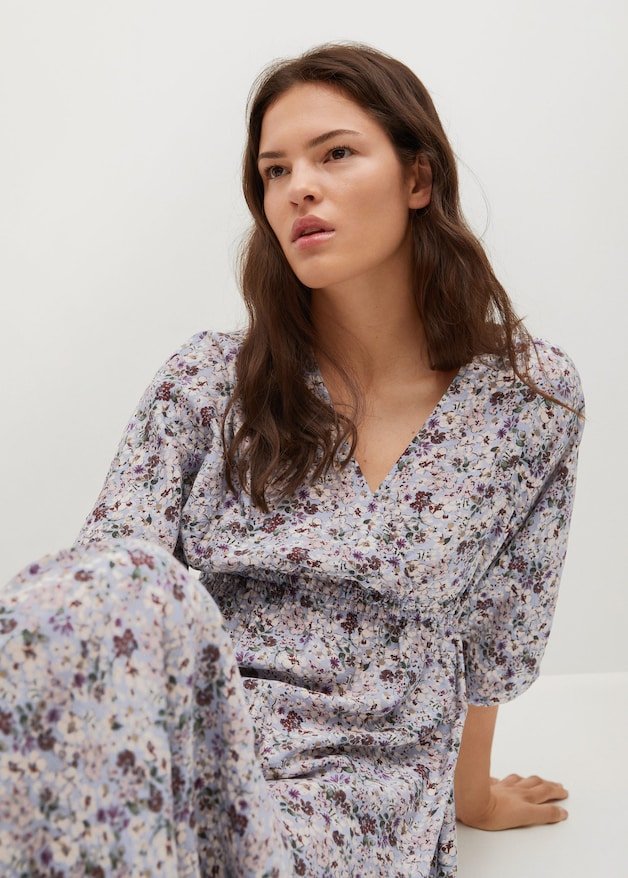 Floral print dress - Laurel Morgan