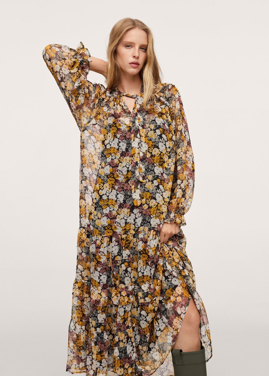 Floral print dress - Laurel Morgan