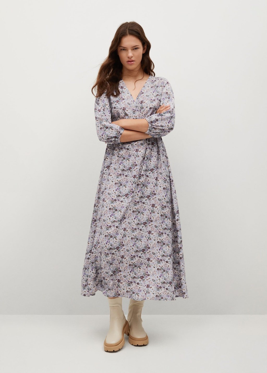 Floral print dress - Laurel Morgan