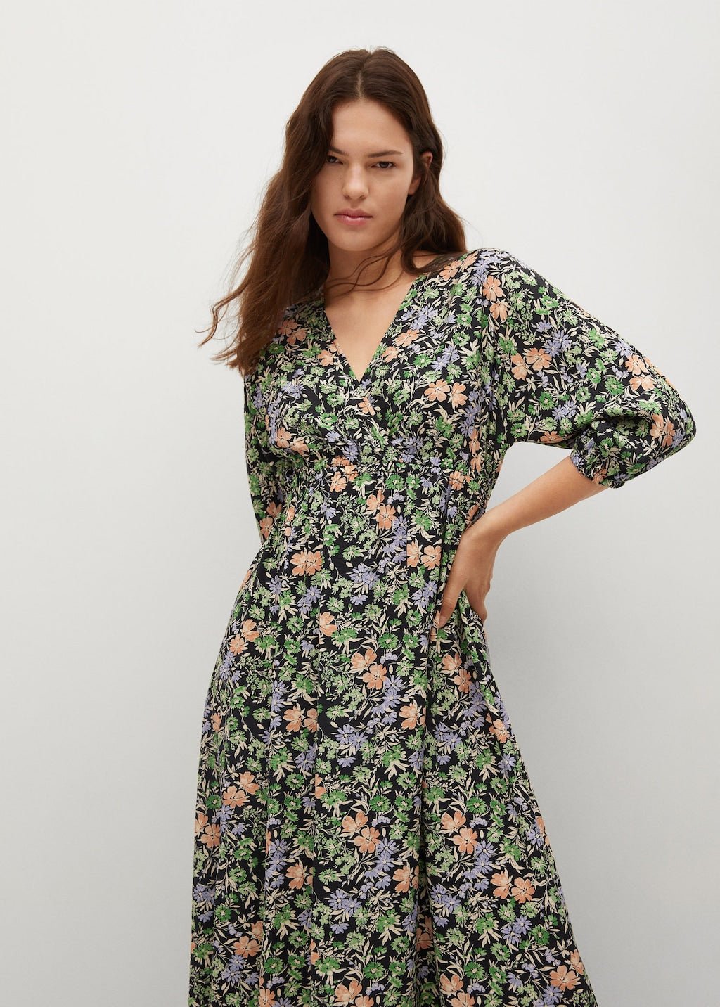 Floral print dress - Laurel Morgan