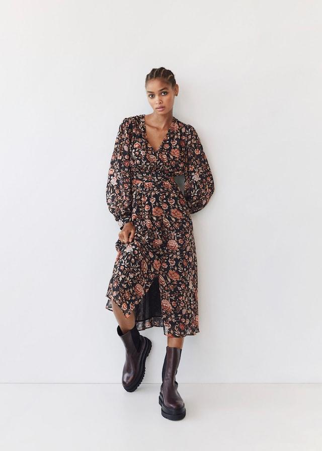 Floral print dress - Laurel Morgan