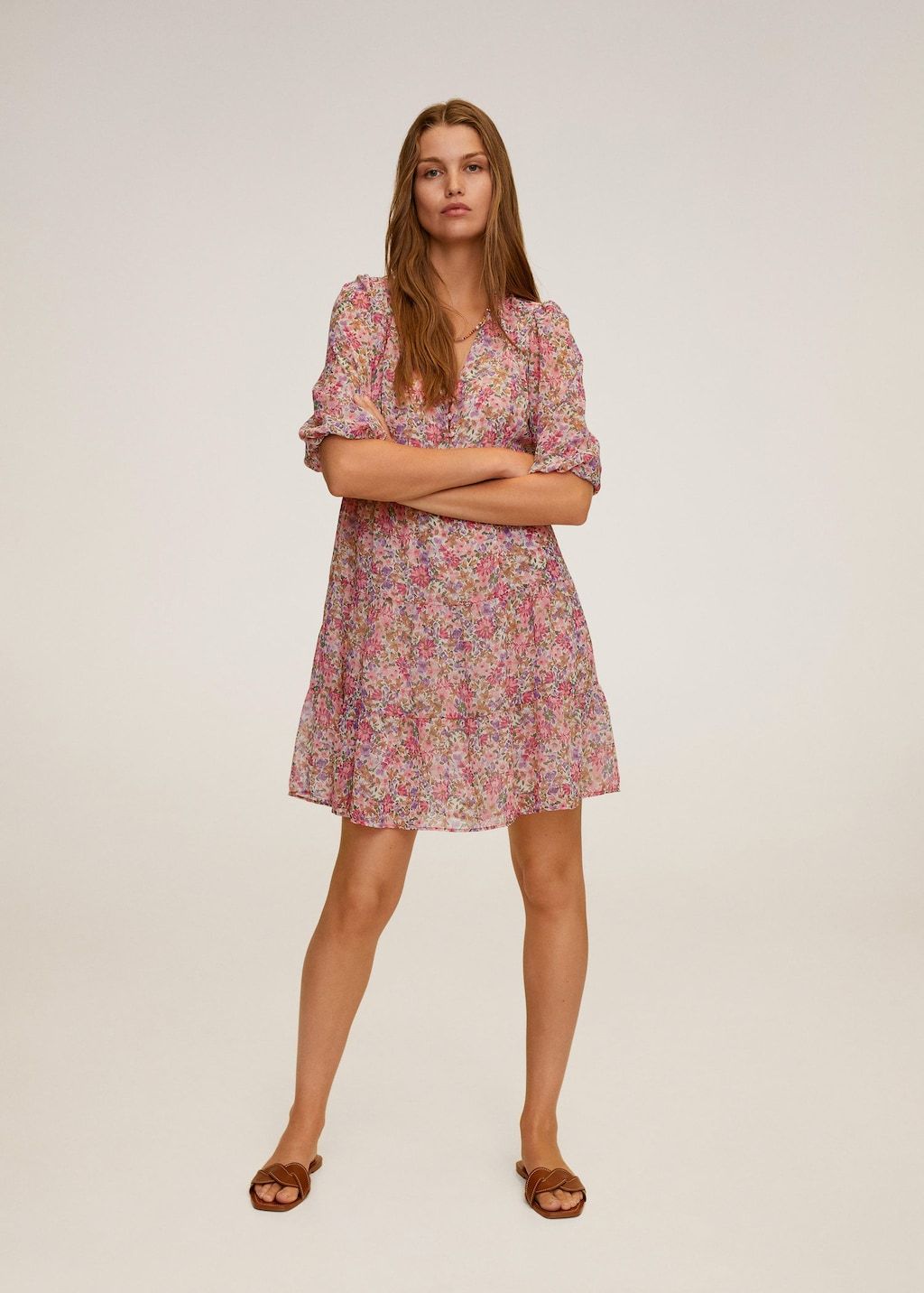 Floral print dress - Laurel Morgan