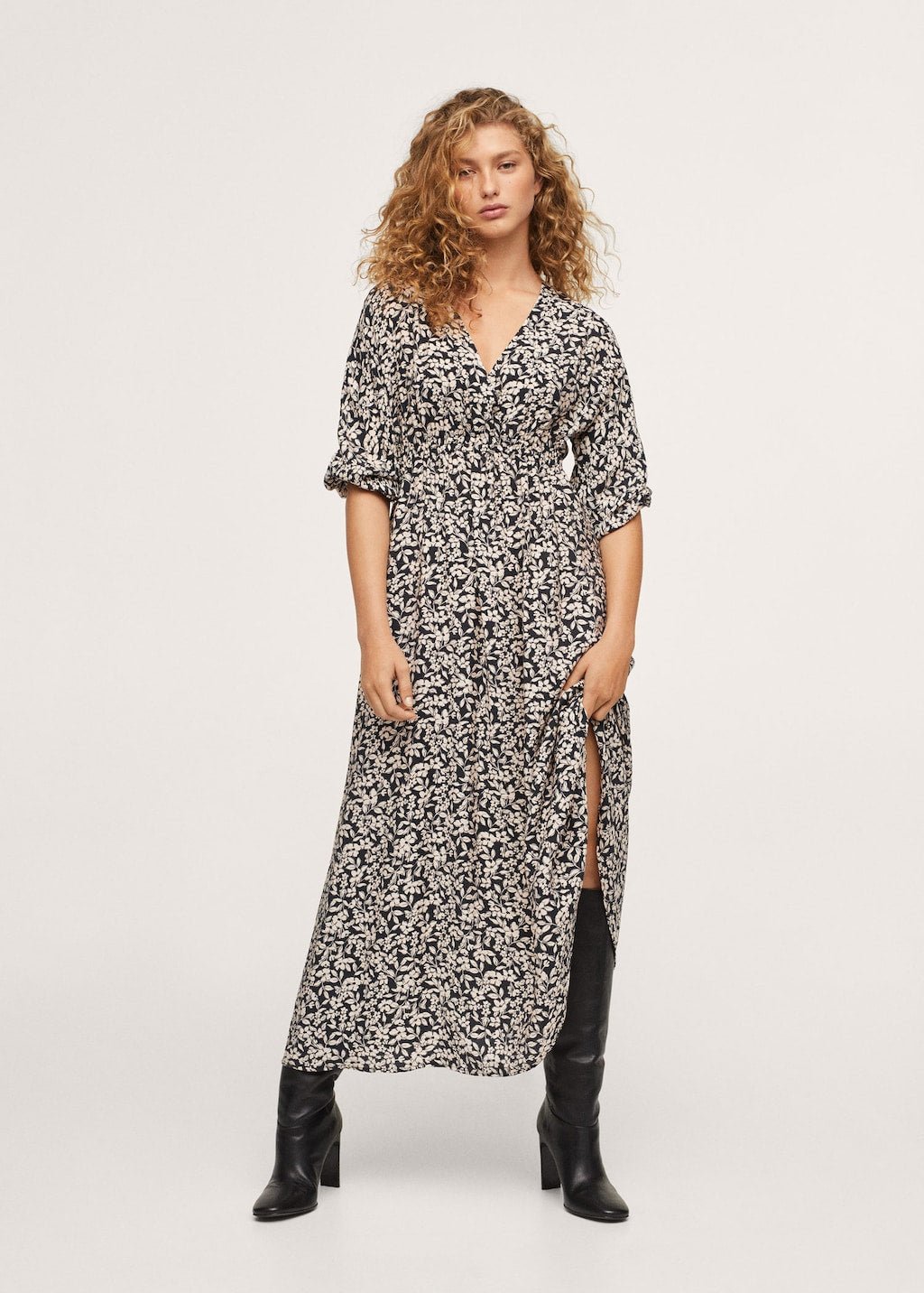 Floral print dress - Laurel Morgan