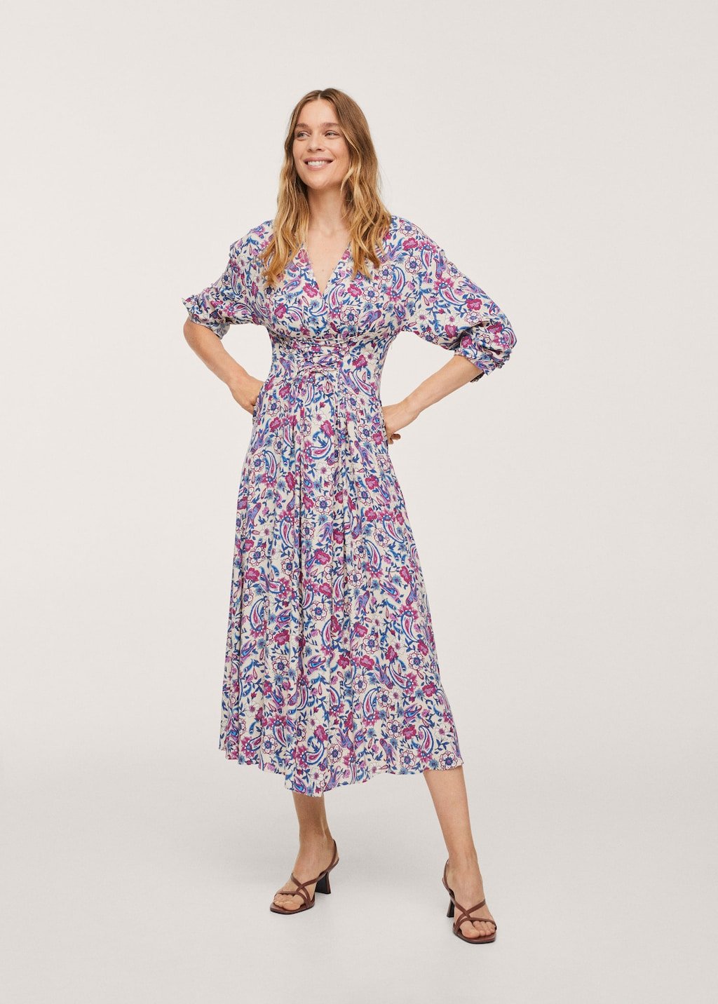 Floral print dress - Laurel Morgan