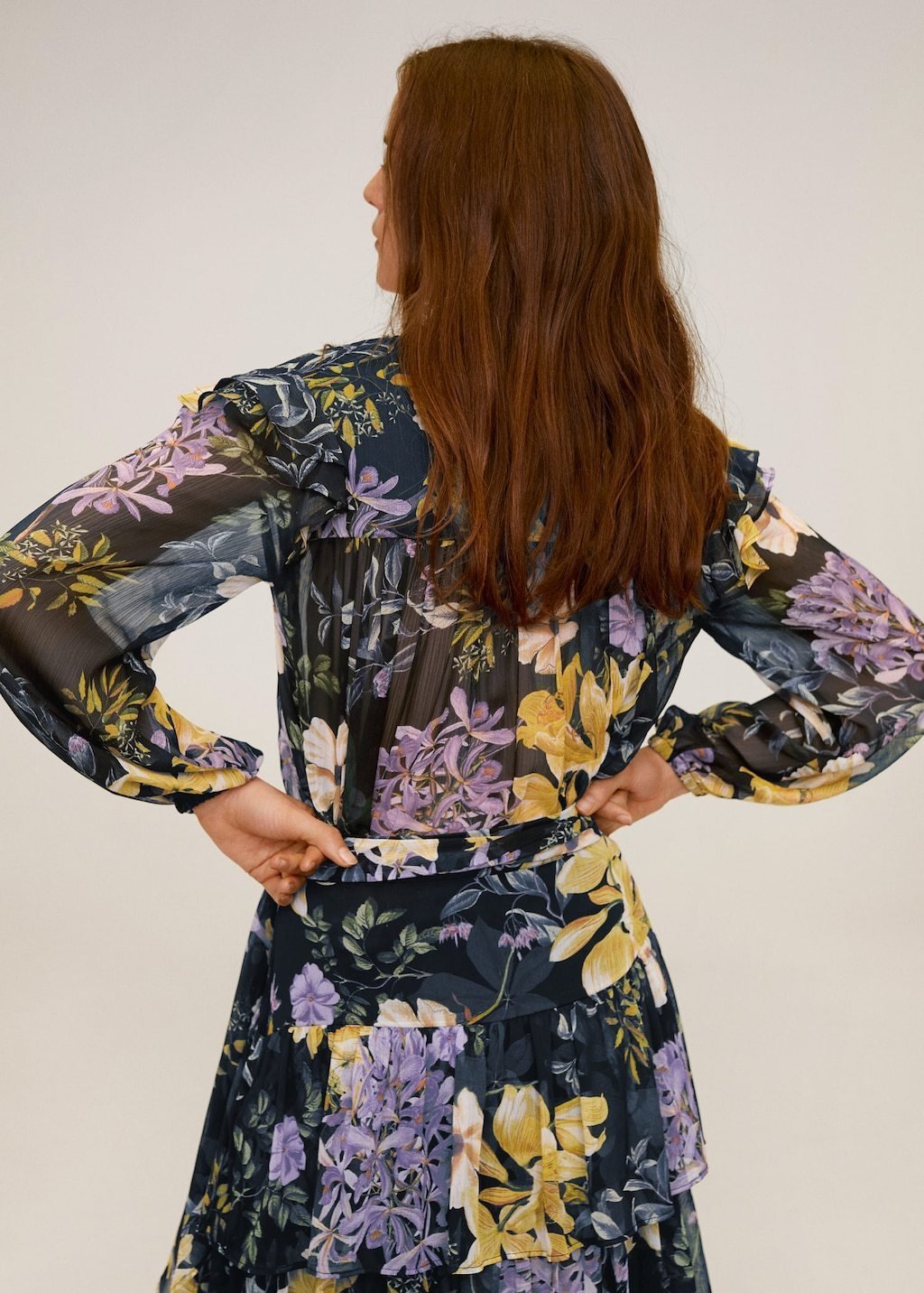 Floral-print flowy blouse - Laurel Morgan