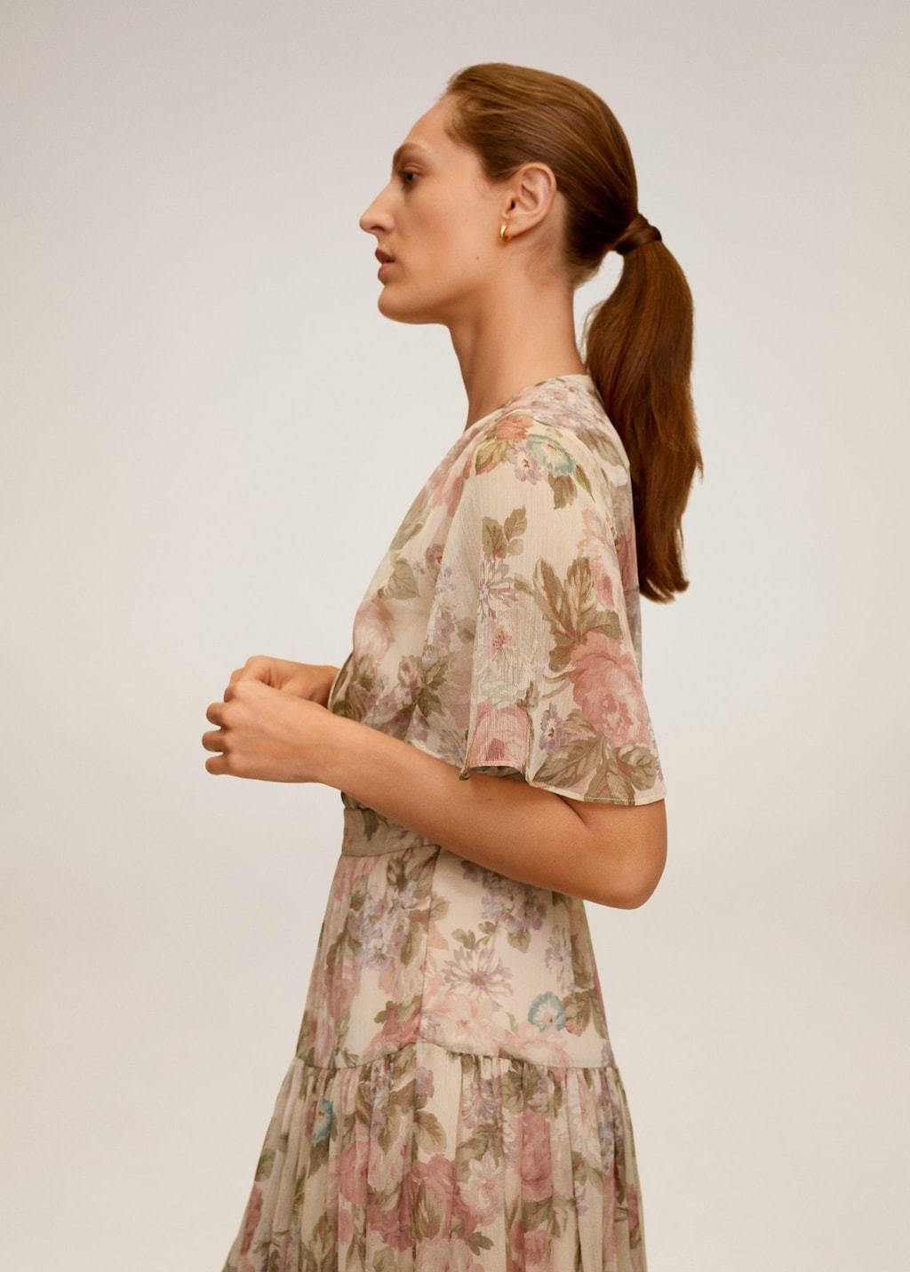 Floral-print flowy blouse - Laurel Morgan