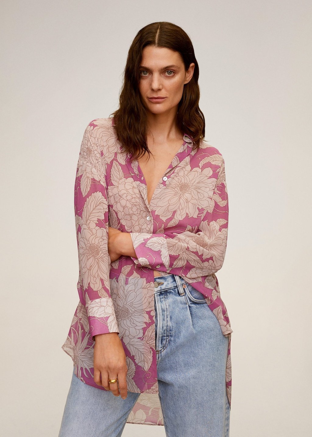 Floral print shirt - Laurel Morgan