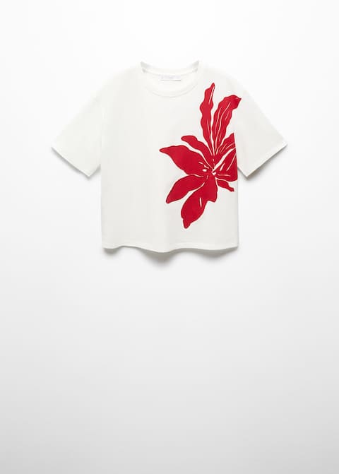 Floral print T-shirt - Laurel Morgan