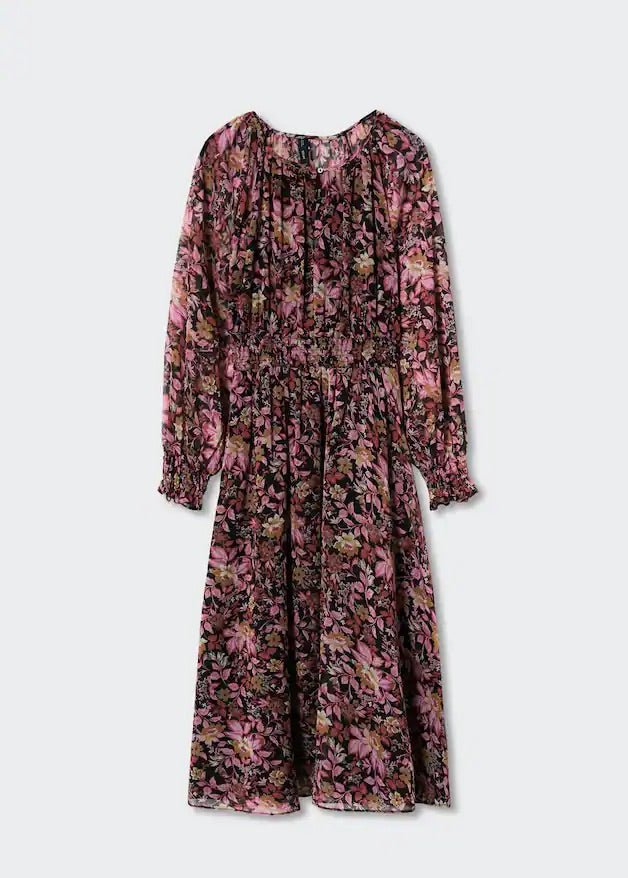 Flower print dress - Laurel Morgan