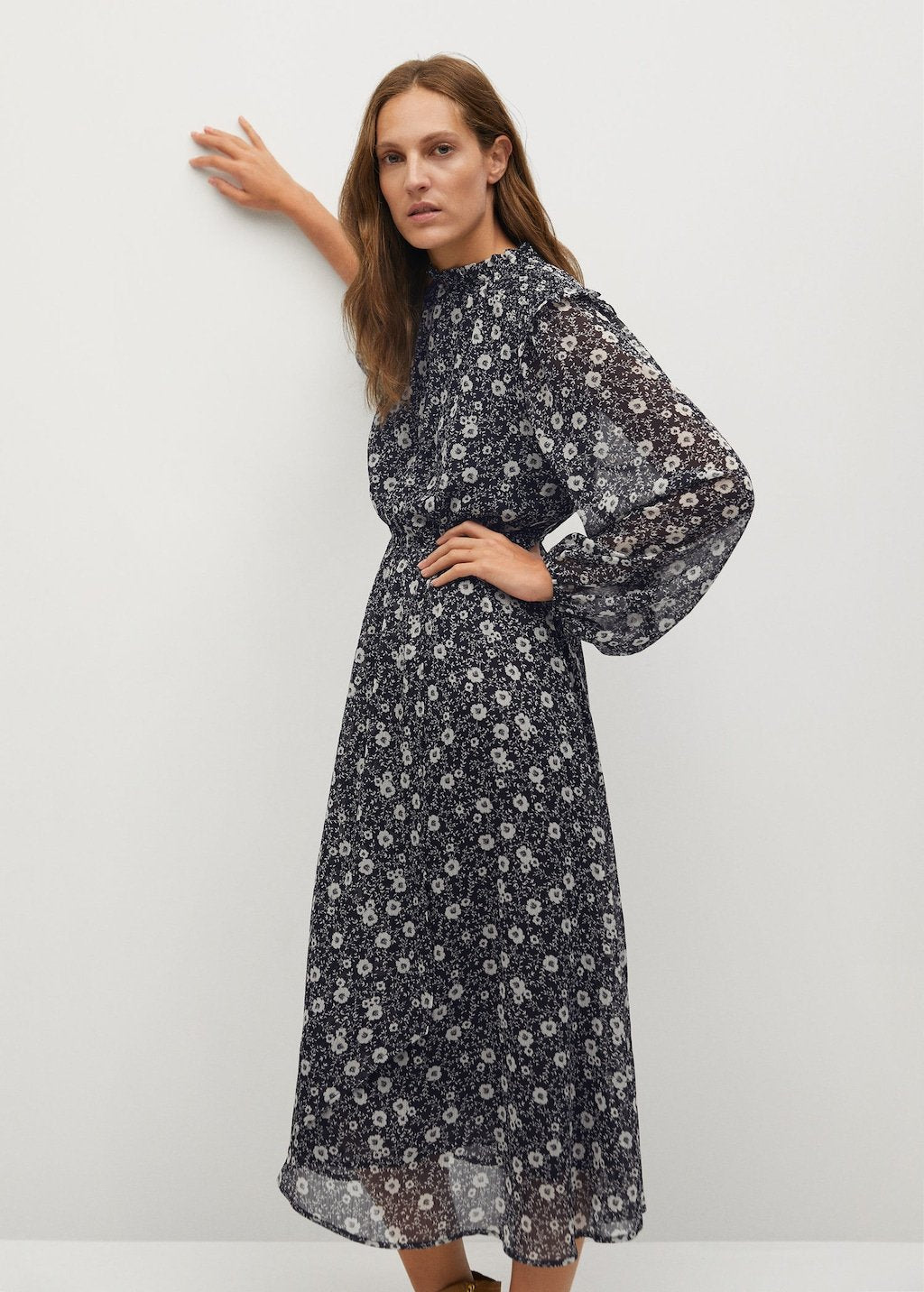 Flower print dress - Laurel Morgan