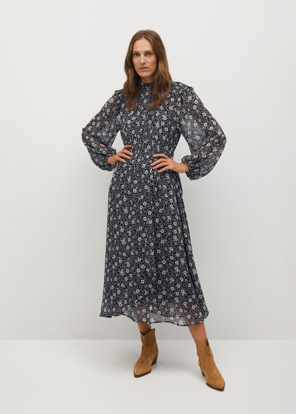 Flower print dress - Laurel Morgan